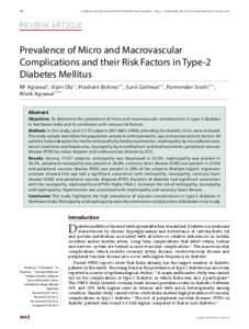 44	  Journal of the association of physicians of india • vol 62 • published on 1st of every month 1st june, 2014 review article