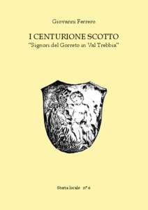 Giovanni Ferrero  I CENTURIONE SCOTTO