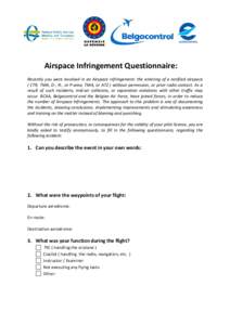 OM07_2013_12 Airspace Infringement Questionnaire
