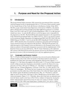 First Nations / Turning Stone Resort & Casino / Indian Reorganization Act / National Environmental Policy Act / Oneida people / Oneida language / City of Sherrill v. Oneida Indian Nation of New York / Environmental impact statement / Native Americans in the United States / Impact assessment / United States / New York