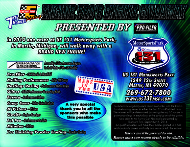 Assembly of this Awesome Engine in their State-of-the-Art facility Pro-Filer - CNC Heads & Manifold Melling Performance - Billet Oil Pump Hastings Racing - Performance Piston Rings Oliver - Billet Performance Connecting 