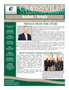 Official Publication of the Crossville-Cumberland County Chamber of Commerce  January 2013 Vol 31