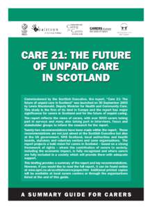 Caregiver / The Princess Royal Trust for Carers / Carers rights movement / Sense / Young carer / Family / Health / Medicine