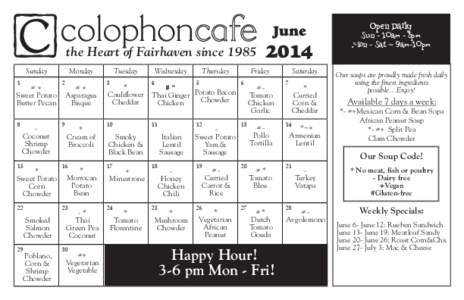 June the Heart of Fairhaven since 1985 Sunday 1  #+