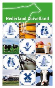 Nederland Zuivelland  Feiten Nederlandse zuivelsector •	 18 duizend melkveebedrijven •	 1,5 miljoen melk- en kalfkoeien