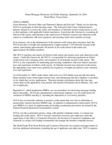 National Credit Union Administration / Economy of the United States / Federal Financial Institutions Examination Council / National Credit Union Share Insurance Fund / Home Mortgage Disclosure Act / New York State Banking Department / Credit unions in the United States / Bank regulation in the United States / Banking in the United States / Financial regulation