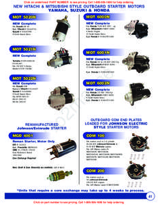 Fermentation starter / Transport / Mechanical engineering / Technology / Starter / Outboard motor / Remy International