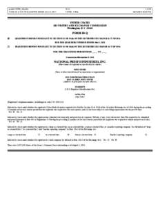 presto113760_10q.htm FORM 10-Q FOR THE QUARTER ENDED JULY 3, [removed]Q[removed]FINAL