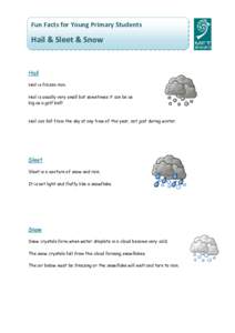 Microsoft Word - YP Fun Facts Hail Sleet Snow.doc