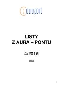 LISTY Z AURA – PONTUzima  1