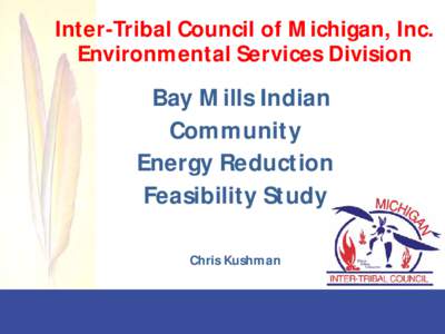 Bay Mills Indian Community Energy Reduction Feasibility Study