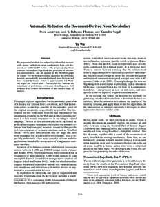 Computational linguistics / Lexical semantics / Knowledge representation / Semantics / Hierarchy / WordNet / Word-sense disambiguation / Hyponymy and hypernymy / Semantic similarity / Word sense / Lexicon / Taxonomy