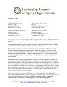 United States / 111th United States Congress / Presidency of Barack Obama / Older Americans Act / National Committee to Preserve Social Security and Medicare / Medicaid / Federal Medical Assistance Percentages / American Recovery and Reinvestment Act / Alliance for Retired Americans / Federal assistance in the United States / Healthcare reform in the United States / Presidency of Lyndon B. Johnson