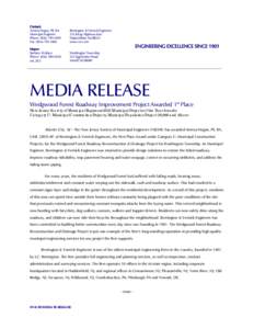 Microsoft Word - Press release -- Washington Township -- Wedgwood Forest for web