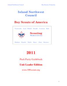 Inland Northwest Council  Boy Scouts of America Inland Northwest Council