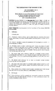 THE CORPORATION OF THE TOWNSHIP OF TINY BY-LAW NUMBER[removed]Formerly Bill #T403) Being a By-law to require the erection and maintenance of fences and gates around private outdoor swimming pools in the Township of Tiny