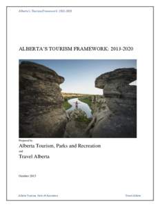 Alberta’s Tourism Strategy