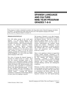 Culture / Cross-cultural communication / Language acquisition / Project-based learning / Multilingualism / Cultural studies / Education / Cultural competence