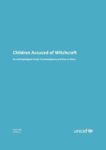 Anthropology of religion / Magic / Anthropology / Wicca / Legal history / Witch-cult hypothesis / Witch-hunt / Mpumalanga Witchcraft Suppression Bill / Witchcraft / Cultural anthropology / Folklore