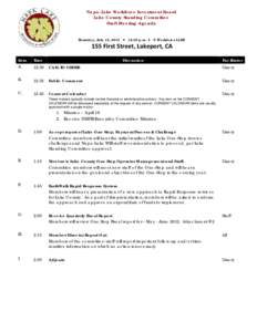 Microsoft Word - Lake Standing Committee Mtg Agenda[removed]docx