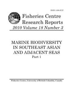 ISSNFisheries Centre Research Reports 2010 Volume 18 Number 3