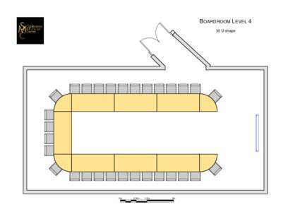 BOARDROOM LEVEL 4 30 U-shape 0m  0.9m