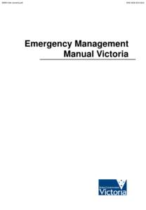 Emergency Management Manual Victoria - Title, TOC - July 2013