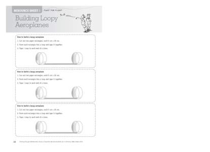 Resource Sheet 1  Fight for Flight Building Loopy Aeroplanes