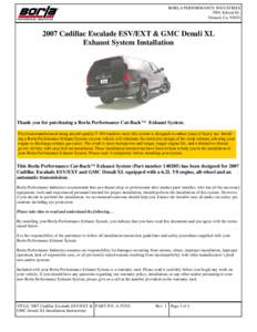 [removed]Cadillac Escalade ESV+EXT & GMC Denali XL