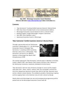 Humanities / Association of Public and Land-Grant Universities / Oak Ridge Associated Universities / Jackson metropolitan area / Jackson /  Mississippi / National Endowment for the Humanities / Mississippi / Geography of the United States / Mississippi Blues Trail