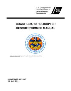 COAST GUARD HELICOPTER RESCUE SWIMMER MANUAL