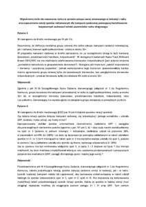 Wyjaśnienia treści do rozeznania rynku w sprawie zakupu czasu antenowego w telewizji i radiu oraz zapewnienie emisji spotów reklamowych dla kampanii społecznej promującej kształtowanie bezpiecznych zachowań wśró