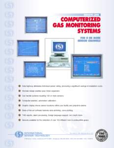 REMOTE-LINK  COMPUTERIZED GAS MONITORING SYSTEMS FOR 8