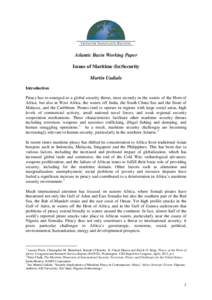 International relations / Gulf of Aden / Piracy in Somalia / Transport in Somalia / Water / Coast guard / International waters / Maritime security / Equatorial Guinea / Law of the sea / Piracy / Political geography