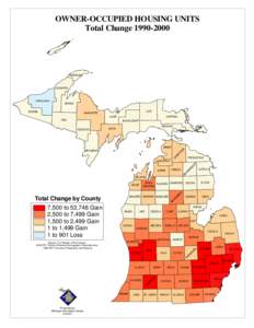 OWNER-OCCUPIED HOUSING UNITS Total Change[removed]KEWEENAW  HOUGHTON