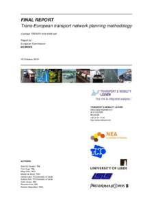 Microsoft Word - TEN-T methodology Final Report v18102010.doc