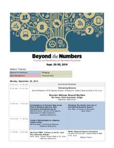 Social statistics / Real-time computing / Real-time data / Economic data / Economic indicator / Science / Organisation for Economic Co-operation and Development / Data visualization / Federal Reserve System / Statistics / Econometrics / Economics