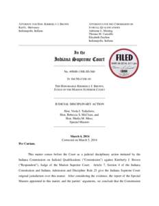 Lawsuits / Legal procedure / Supreme Court of the United States / Judicial misconduct / Supreme Court of Canada / Supreme Court of Indiana / Judge / Law / Appeal / Appellate review