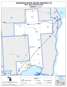 MICHIGAN STATE HOUSE DISTRICTApportionment Plan 0 2.5