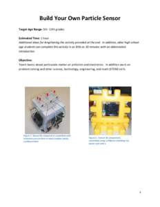 Building your own particle sensor