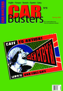 No. 8 - Quarterly 	 	  April-June 2000 CAR BUSTERS