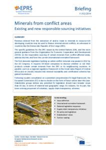 Mining in Rwanda / Africa / Law / Natural resources / Democratic Republic of the Congo / Mining / Due diligence / Wolframite / Traceability / Mining in the Democratic Republic of the Congo / Minerals / Conflict minerals