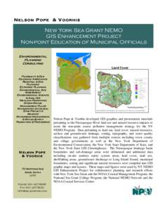 NELSON POPE & V OORHIS  New York Sea Grant NEMO GIS Enhancement Project Non-point Education of Municipal Officials Environmental