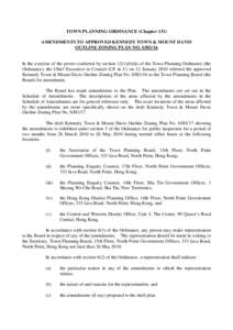 Zoning / Kennedy Town / Mount Davis /  Hong Kong / Land law / Victoria Harbour / Hong Kong / Property / Protection of the Harbour Ordinance / Real property law / Real estate / Urban studies and planning