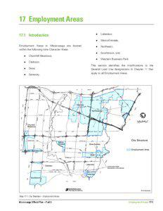 17 Employment Areas 17.1 Introduction Employment Areas in Mississauga are located