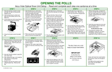 Election fraud / Electronic voting / Government / Ballot / ACCU / Politics