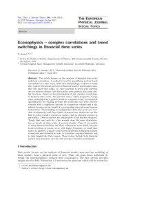 Eur. Phys. J. Special Topics 194, 5–[removed]c EDP Sciences, Springer-Verlag 2011 DOI: [removed]epjst/e2011[removed]y