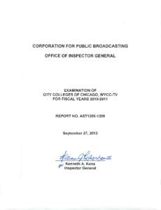 CORPORATION FOR PUBLIC BROADCASTING