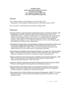 Business ethics / Employee Free Choice Act / Comprehensive campaign / Service Employees International Union / Collective bargaining / Trade union / Kate Bronfenbrenner / Elaine Bernard / Labour relations / Human resource management / Labor history