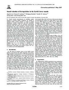 Click Here GEOPHYSICAL RESEARCH LETTERS, VOL. 33, L22304, doi:2006GL028099, 2006  for